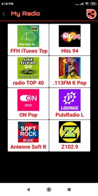 My Radio android App screenshot 1